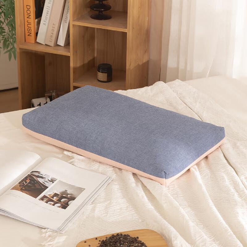 Washed Cotton and Buckwheat Single Pillow