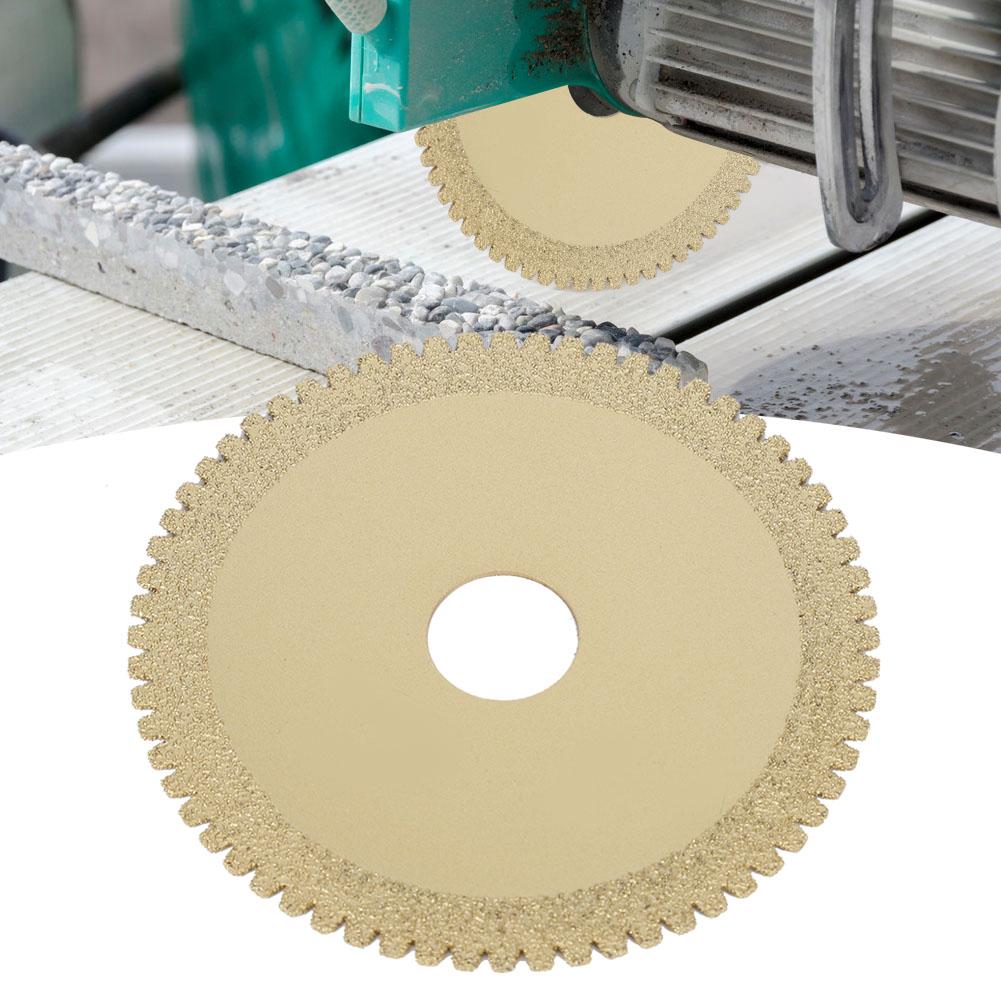 100mm 60er Körnung Diamant Sägeblatt Trenn Schleifscheibe für Keramikfliesen Marmor Stein