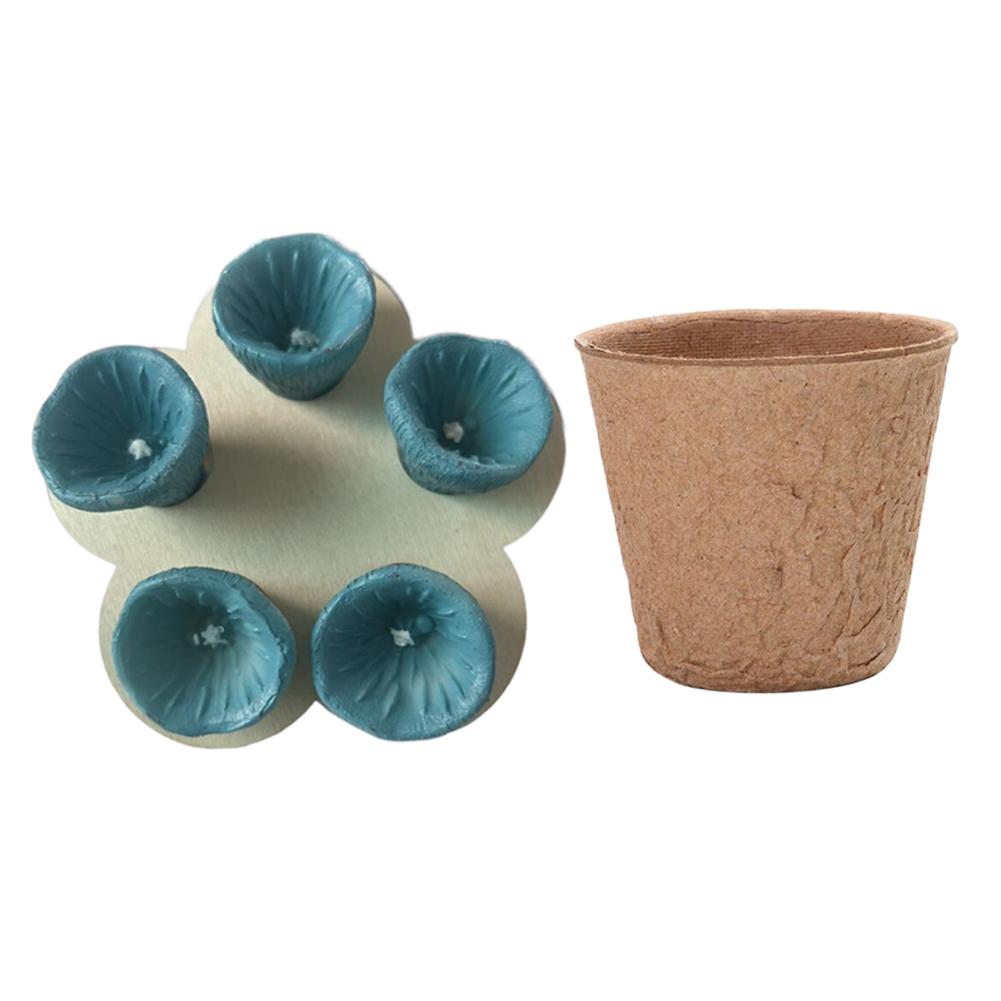 Bees Insect Drinking Cup Bee Drinking Fountain Cup Resin Five Flower Shape Bee Pollinator Water Feeder with Nursery Cup & Holder