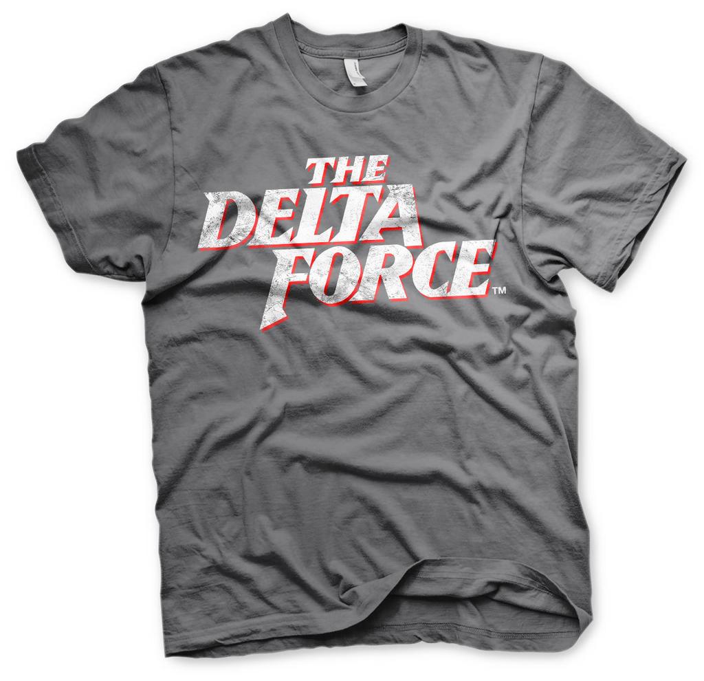 Official License Il Delta Force Washed Logo Mens T-SHIRT S-XXL Sizes