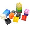 10Pcs 2X2 Dot Big Size Colorful Building Blocks Large Figures Thick Print Brick Toys Educational for Kid Compatible with Duploes