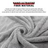 SEAMETAL Microfiber Towel Car Wash Accessories 120X50cm Super Absorbency Car Cleaning Cloth