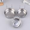 Household 10-18cm Crate Dog Cat Bowl Stainless Steel Hanging Pet Cage Bowl Food Water Feeder Coop Cup For Cat Puppy Birds Rats