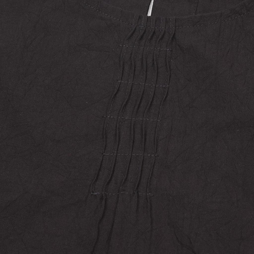 Sewing Washer Pintuck [Kusuguru Japan] Apron, Apron, K103-21, Sumikuro, M-L