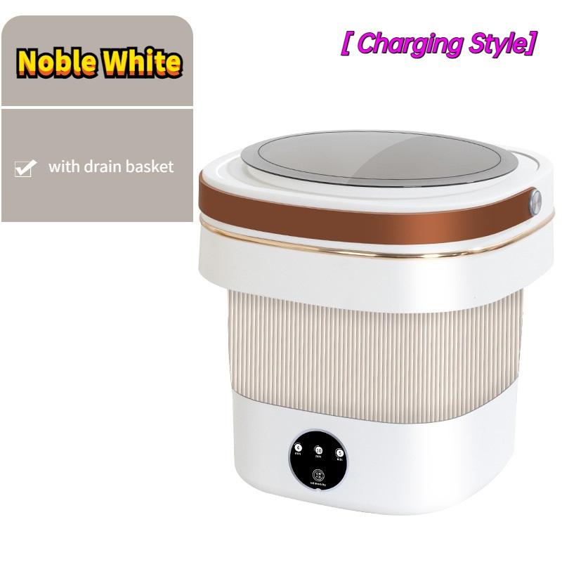 Портативная складная стиральная машина для чистки нижнего белья опционально для зарядки — фото 14