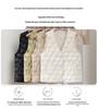 2025 High-End Lightweight Warm V-Neck Down Vest - 90% White Duck Down, Versatile Fashion Gilet for Autumn/Winter