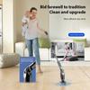 9-in-1 Elektrischer Spin-Schrubber mit 9 Bürstenköpfen Kabelloser Reinigungsbürsten-Schrubber Teleskopstiel