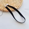 Semplice girocollo vintage con cinturino in velluto nero Collana girocollo Collana girocollo Collana girocollo Scollatura corta Accessori per la scollatura