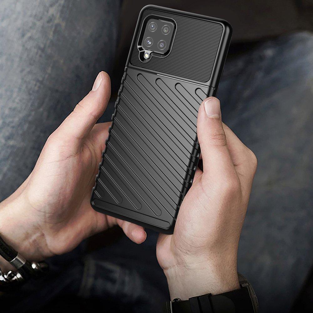 Case for Samsung Galaxy A42 5G, Thunder, black