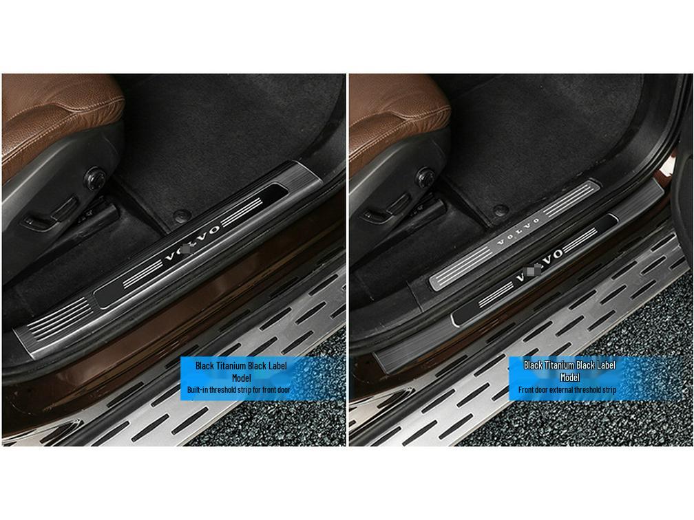 Volvo XC60 Rear Sill Guard (2018-2026) Stainless Steel Trunk Pedal
