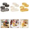 4 Tier Fruit Stand Metal Fruit Basket Bowl Tabletop Organizer Space Saving Storage Rack for Vegetables Bread Snacks Cosmetics