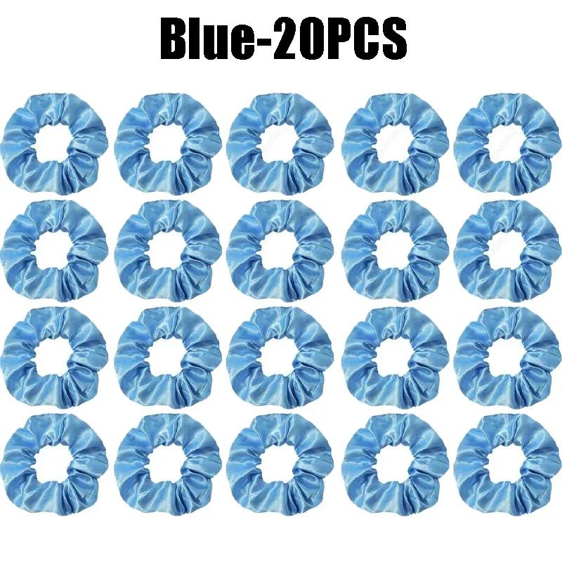 1-40 Stück LED-Leucht-Haargummis, leuchtende Haarbänder für Mädchen, leuchtende Haargummis, Kopfbedeckungen für Geburtstagsfeiern, Haaraccessoires