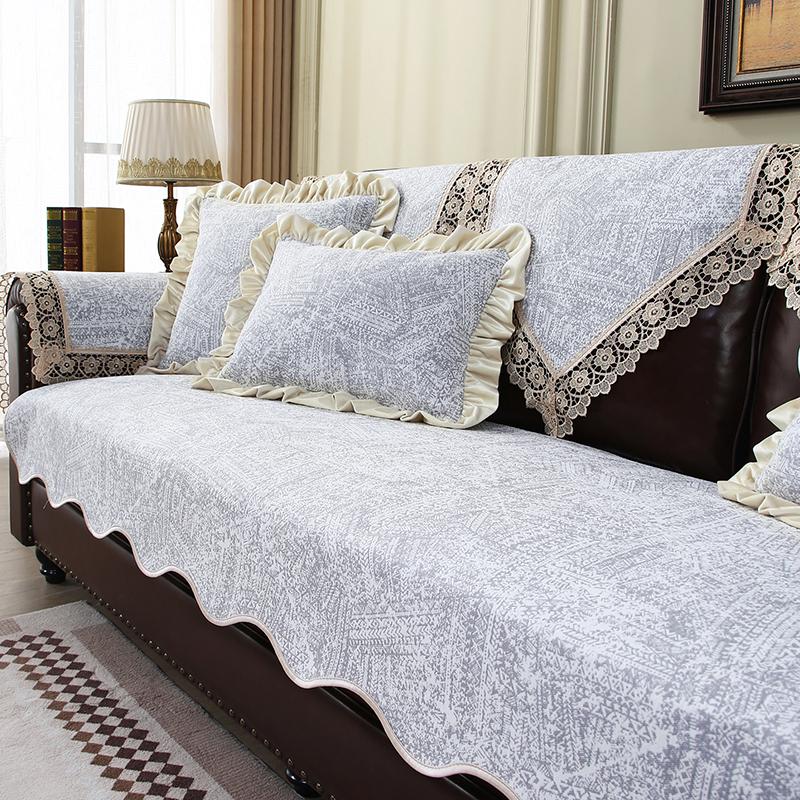 Fashion Chenille Sofa Cushions Anti-Slip Retro Jacquard Sofa Covers Home Decoration Living Room Armchairs Seat Towel Slipcover
