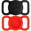 2 Pack Waterproof Silicone Holder Case For Airtag For Dogs And Cats - Scratch-Resistant, Anti-Lost GPS Tracker For Airtag