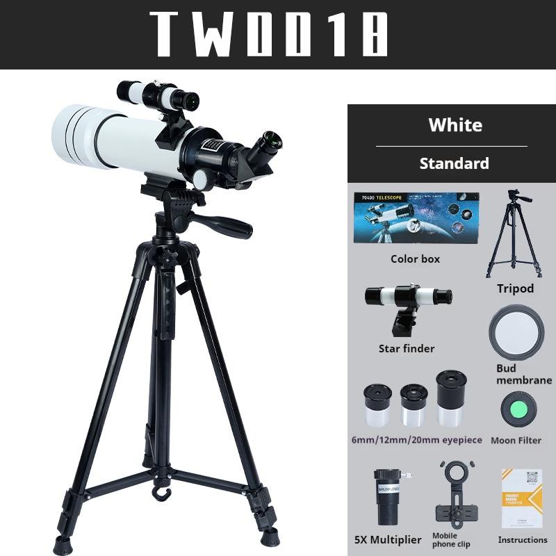 

Астрономический телескоп 333.35X Высокой четкости Ночное видение при слабом освещении Фотография, Наблюдение за звездами и Луной