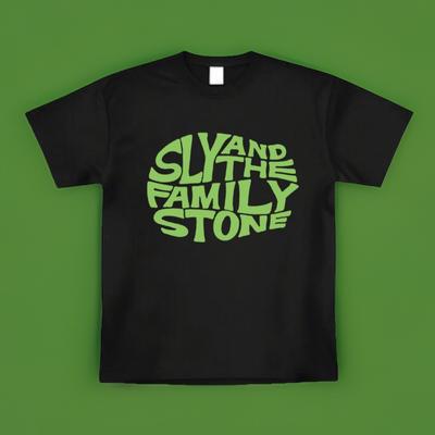 Sly And The Family Stone Men's T-shirt Unisex Black Tee S-5XL 2025 RIP