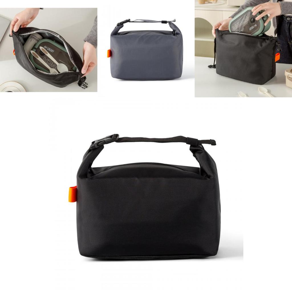 Isolierte Lunchtasche mit großem Fassungsvermögen und auslaufsicherem Verschluss für Pendler und Outdoor-Aktivitäten