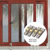 4 Pieces Sash Pulley Sliding Door Roller Bottom Wheels High Performance Track