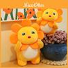 Sunflower Little Milk Dragon Plush Toy With Soft Short Pile For Kids And Babies