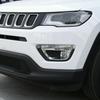 2x Front Fog Light Lamp Cover Trim Frame Decoration For Jeep Compass 2017+Chrome