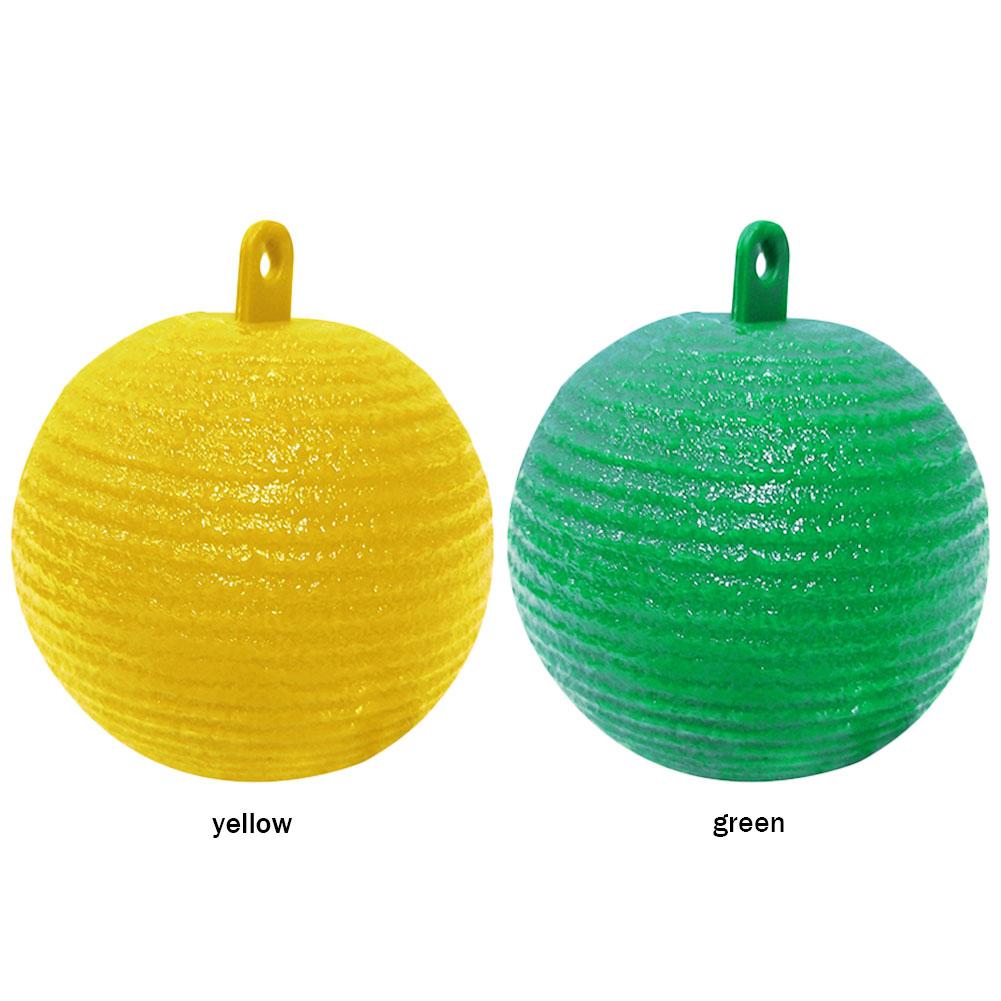 

New Ball Fruit Fly Catcher 8cm Sticky Trap for Catching Fruit Insects (Yellow)