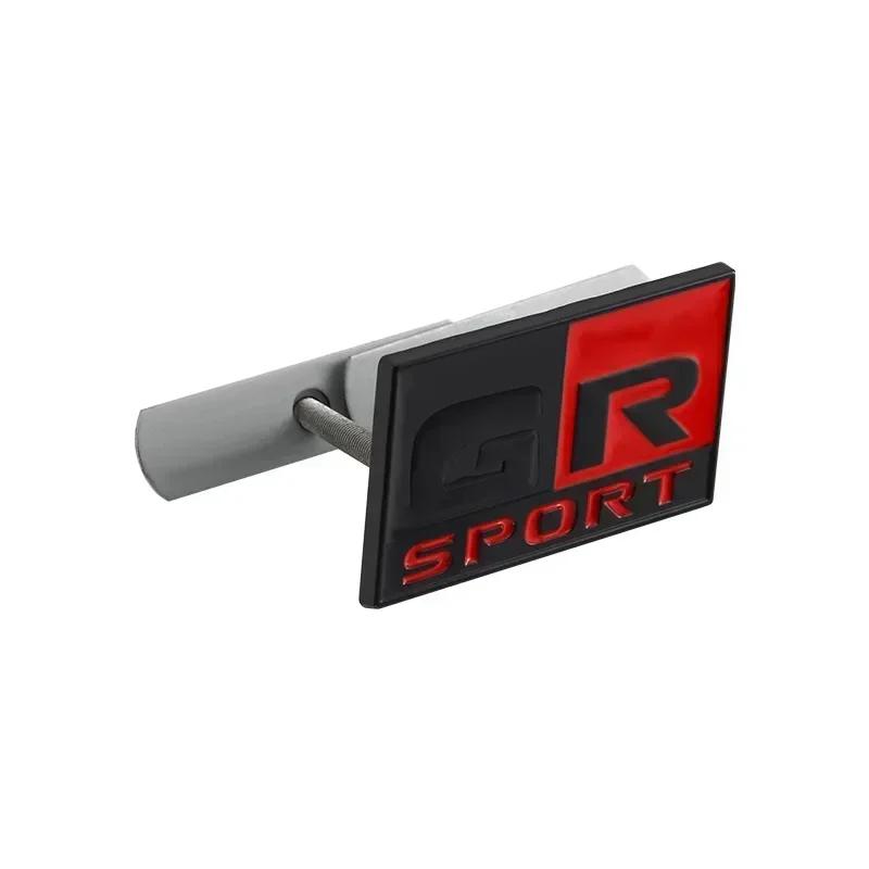 1 szt. GR GR Sportowy Samochód Przedni Grill Emblemat Odznaka dla GR Sport Yaris 86 Hilux Supra C- HR Rav4 Aqua Auris Camry Prado Corolla Avensis
