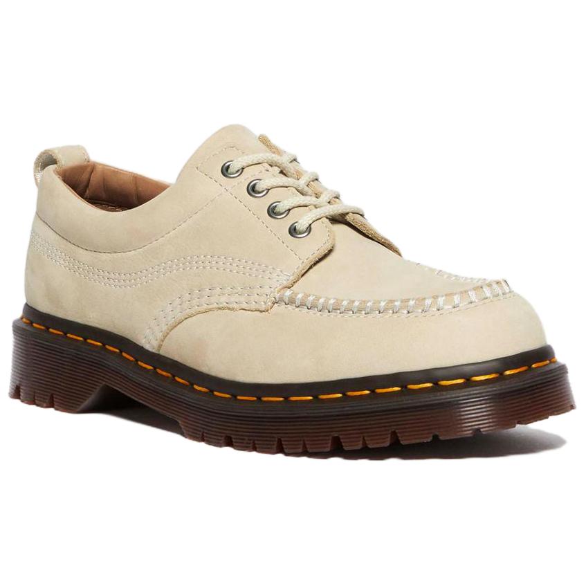 Dr. Martens Lowell Leather Comfortable Versatile Low-Top Casual Shoes Unisex Casual Shoes Camel 40817200
