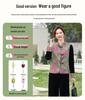 2026 Trendy Gold Velvet Vest & Suit Set for Middle-aged and Elderly Women