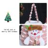 Holiday Gift Sacks Candy Handbag  Snowman Santa Gift Bag For Christmas Parties Family