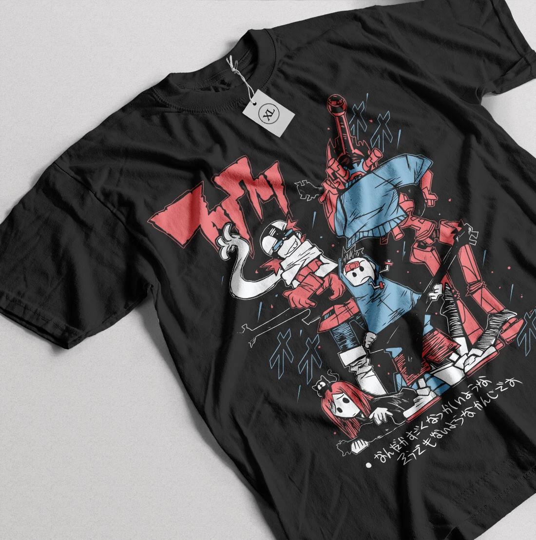 

Футболка Soul Eater Death the Kid Японское Аниме Манга Black Star Подарочная Футболка XL