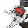 Adjustable Multi-Purpose Bathroom & Kitchen Wrench for Large Diameter Plumbing and Faucet Installation