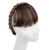 Ladies Wigs Bangs Headbands One-piece Covering White Invisible Seamless Wig Piece Top of the Head Reissue