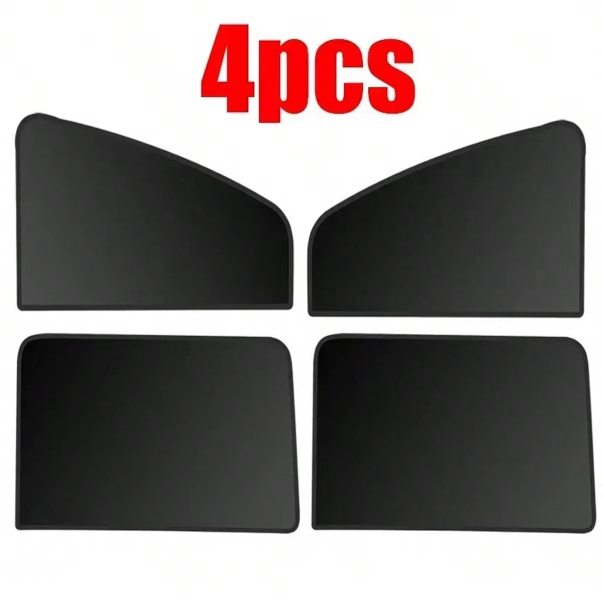 Magnetic Curtain Protectors, Side Window Sunshades, UV Protection, Suitable for Most Models, Universal in All Seasons