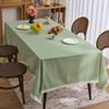 Plaid Print Small Fresh Pastoral Tablecloth Tablecloth Household Cover Towel Lace