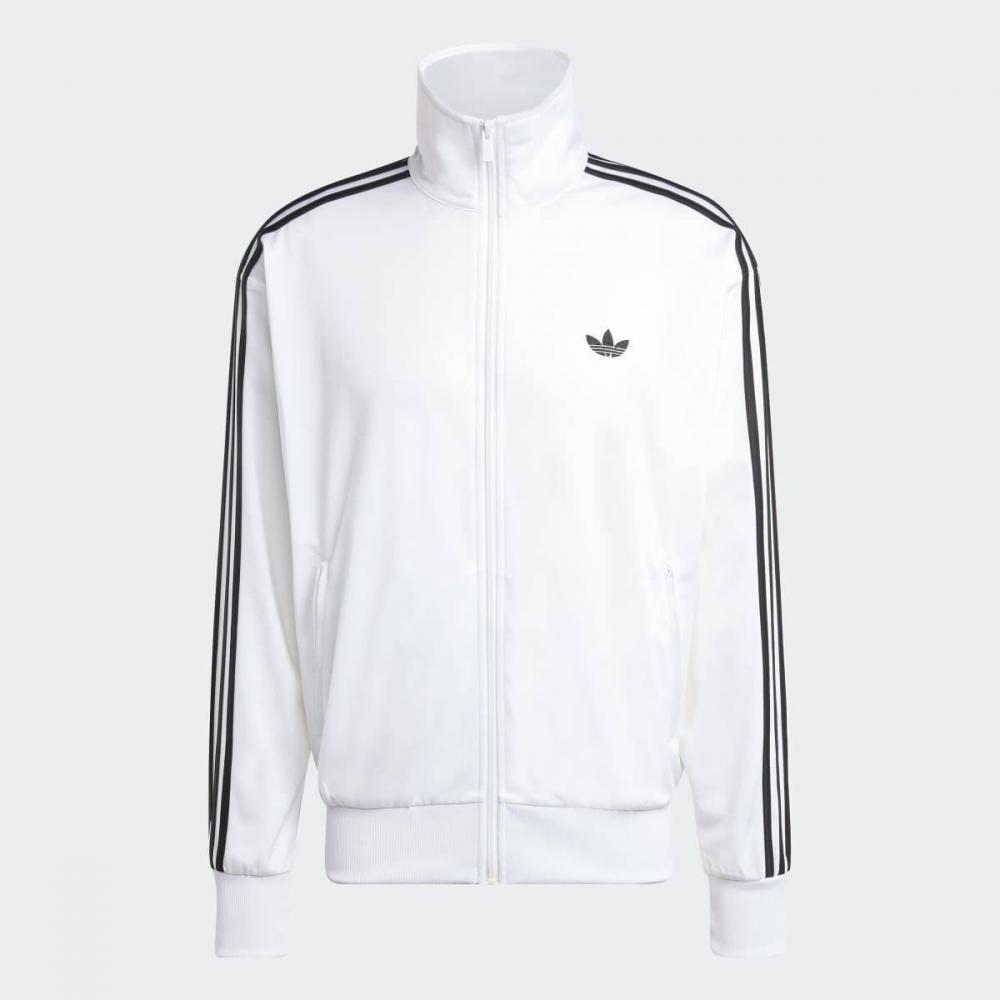 Adidas Unisex Loose Fit Track Top White Kd8308
