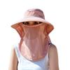 Neckline Mask Women Sun Hat Sun Protection Sunscreen Bucket Hat Fashion Cover Face Cap  Climbing