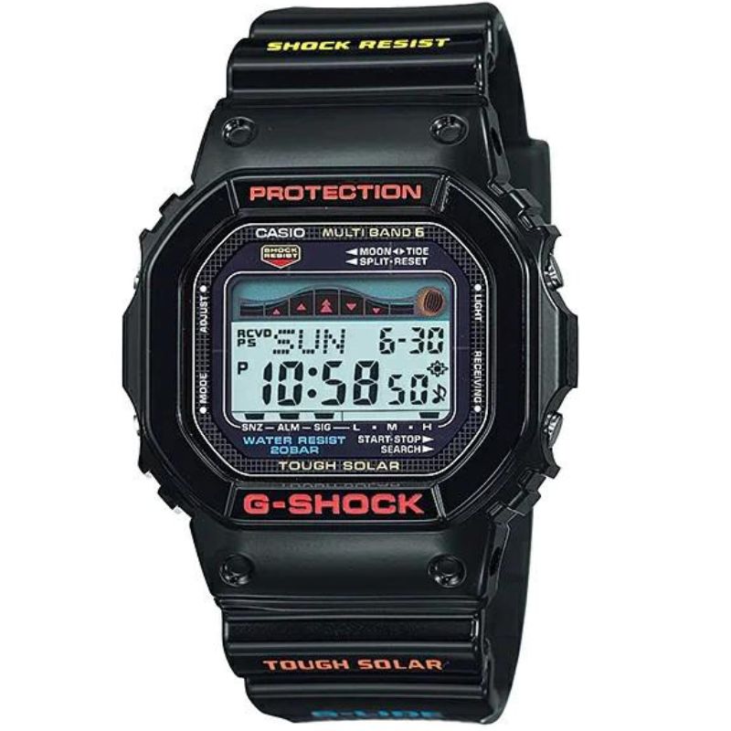 

CASIO Мужские радиоуправляемые часы GWX-5600-1JF G-Shock G-Lide Tough Solar ЯПОНИЯ