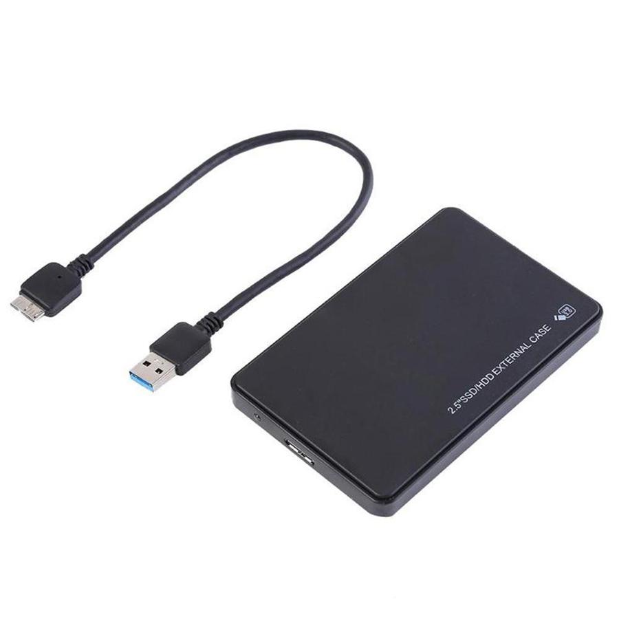 Newest 2.5 Inch Hard Drive Enclosure USB 3.0 to SATA I/II/III Tool-Free External Hard Drive Case for 2.5 Inch SSD HDD