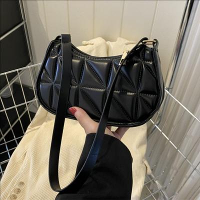 Bolso de Nicho para Mujer Invierno Nuevo Retro Casual Portátil Bolso de Hombro Tendencia de Moda Bolso de Axila para Mujer