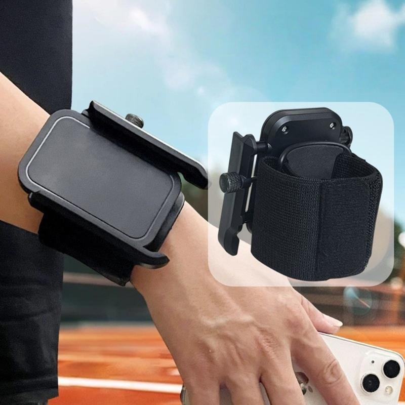 Universal Sports Arm Strap Phone Mounts Easy Carry ABS Wrist Phone Holder Upgrades for Outdoor Fitness Cycling Driving
