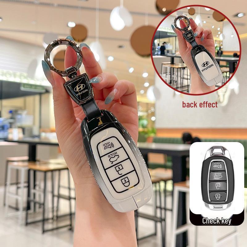 2021-2023 Hyundai CUSTO Key Case: Metal Car Key Buckle Shell