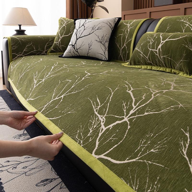 

Light Luxury High-end Four-season Universal Sofa Cover Simple and Modern Style Sofa Cushion Nordic Fashion Non-slip Seat Cushion 45X45cm pillowcase