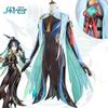 Spill Liyue Xianyun Cosplay Cloud Retainer Kostyme Kjole Parykk Kinesisk Stil Kostyme For Kvinner Halloween Fest Draktssett