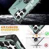 For Samsung Galaxy S25 Ultra Case PC+ TPU Anti-Drop Phone Cover with Ring Kickstand
