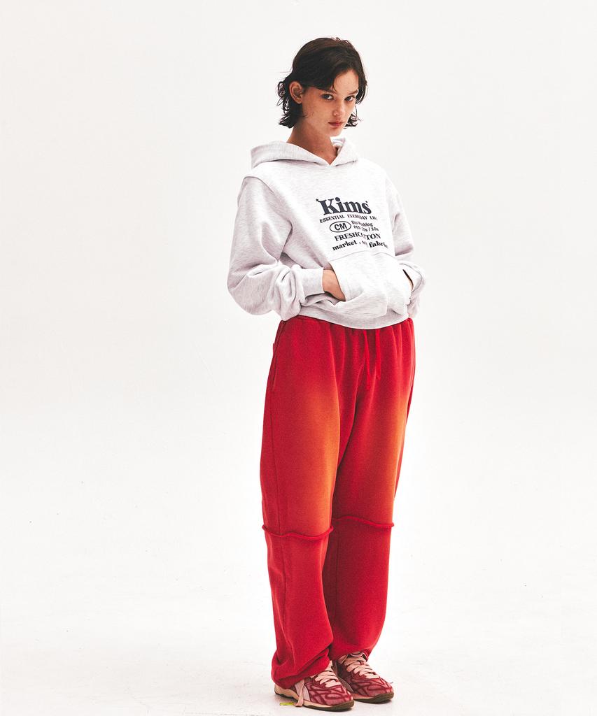 (Unisex) Everyday Bam Logo Hoodie Gray