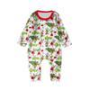 Print Cute Family Set Pajamas, Home Clothes, Family Set Long Sleeve Top Pants Set