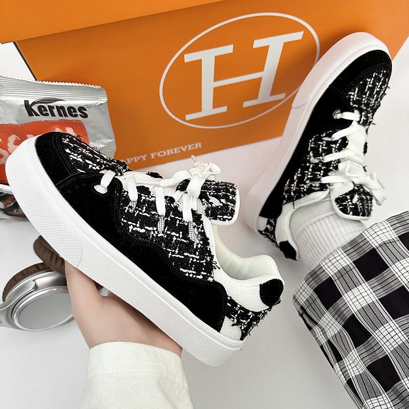 Bread Shoes Xiaoxiangfeng American Skateboard Shoes Couple Trendy Brand Casual Ins Sports Shoes Men's Trendy