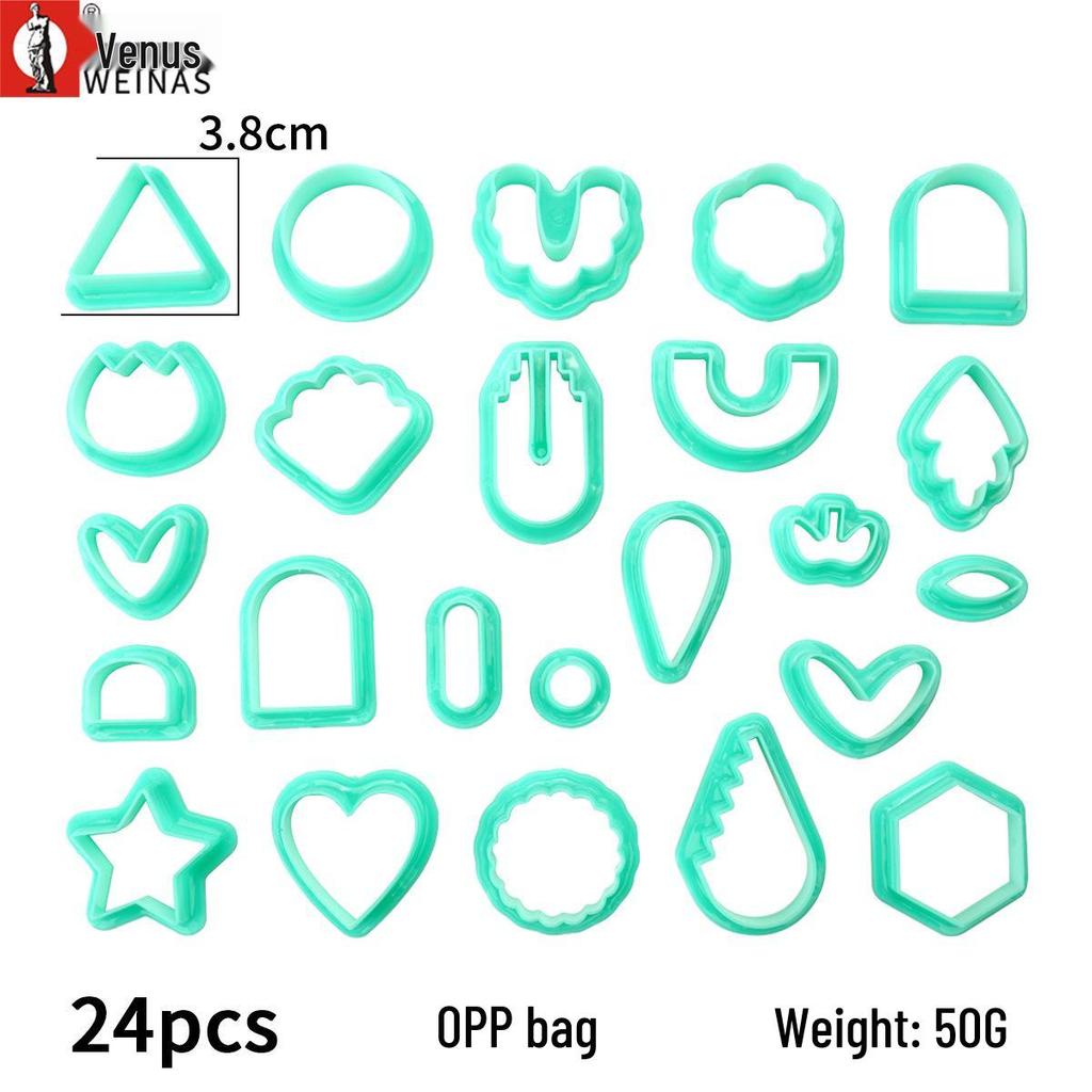 Children's Animal & Geometric Clay Mold Set with Play-Doh Cutters and Rolling Pin