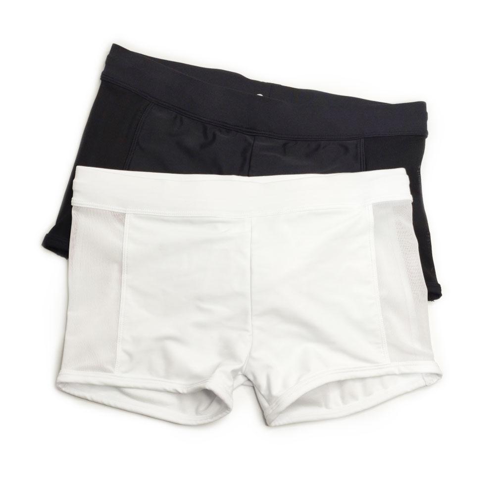 Herren-Badehose, passend für sexy Badebekleidung, Strandkleidung, Bräunen, Surfen, schwarze Blume