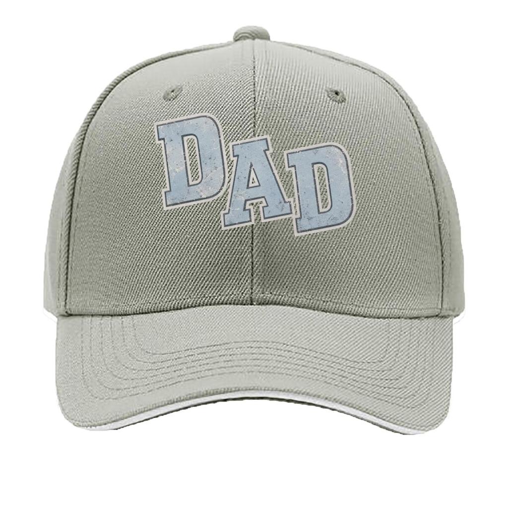 Vintage Dad Lettering Graphic Variat Sandwich Baseball Cap Sun Cap Outdoor Workouts Hat